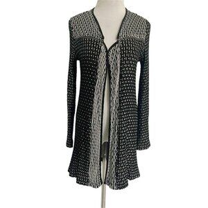 Moonlight by Y&S Fashion Size Small Cardigan Open Front Boho Lagenlook Art